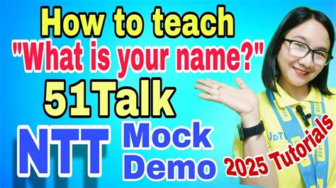 what is your name 51talk pdf|NEW NTT.